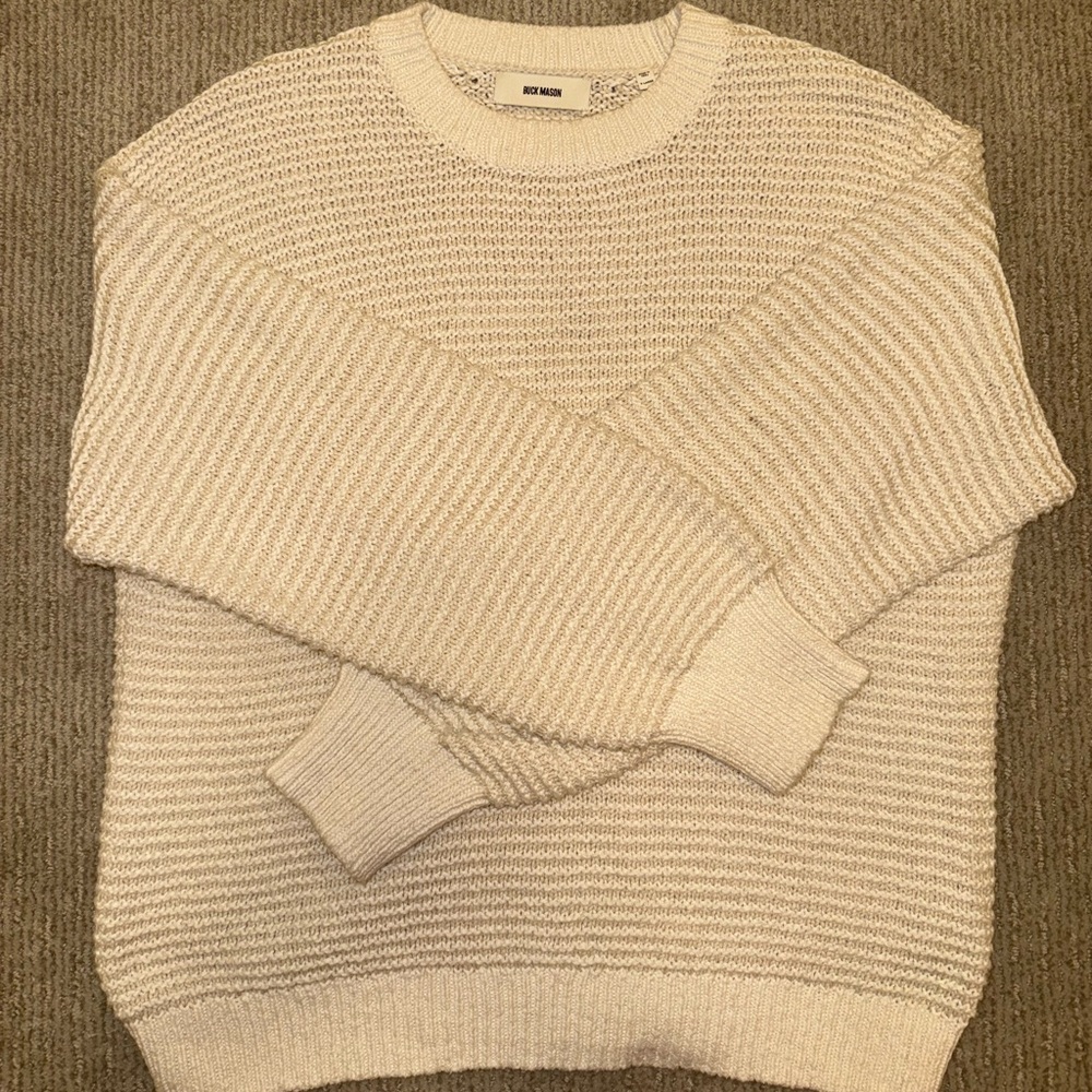 buck mason sweater XL